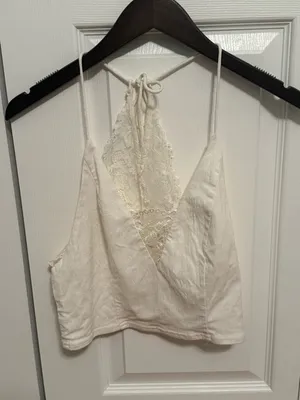 Free People Intimately The Century Brami in White thumbnail 3