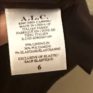 ALC Frank Adena Puff Sleeve Dress Medjool, Size 6 thumbnail 6