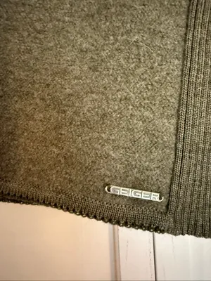 Kurt Geiger vintage 100% wool olive green vest 42/12 thumbnail 3