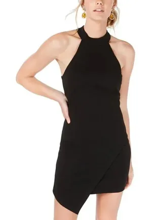 ✨ Juniors Sleeveless High Neck Halter Dress✨ thumbnail 1