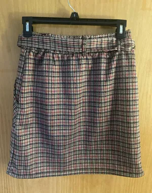 Altar'd State Checkered Mini Skirt thumbnail 2