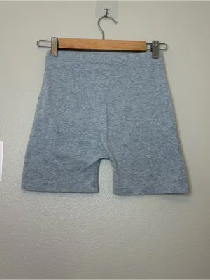 Grey Brandy coquette preppy Bike Shorts thumbnail 4