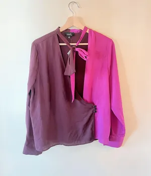NWT Mod X Purple Top Size M thumbnail 1