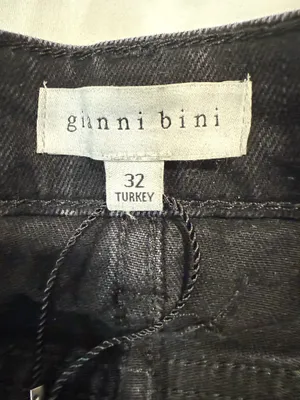 Gianni Bini Rhinestone Denim Skirt thumbnail 4