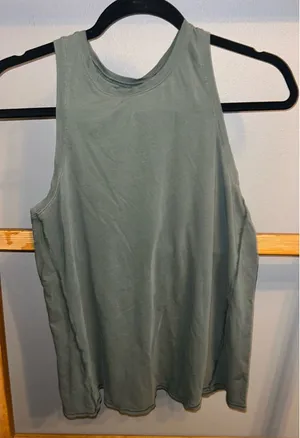 Green Lululemon All Tied Up Tank thumbnail 1