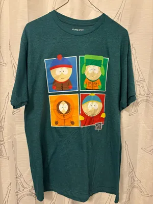 Graphic tee Green Size L thumbnail 1