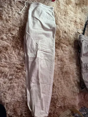 Gap Ivory Lounge Sweatpants Size M thumbnail 3