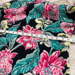 Patagonia Synchilla Snap-T Floral Fleece Pullover Mondays Black size sm Womens thumbnail 5