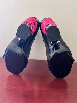 NEW Gucci Queercore Crystal Embellish Brogue Snake Heel Pumps Size 38.5 RARE thumbnail 11