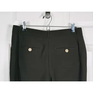 Peter Millar Womens Wicking Golf Pants Size 6 Black Country Club Preppy Sporty thumbnail 5