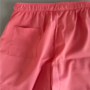 Women's NEW Salmon Colored Two Piece Scrub Set Size S #260763 thumbnail 11