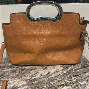 Tahari Tan Leather Women's Bag thumbnail 1