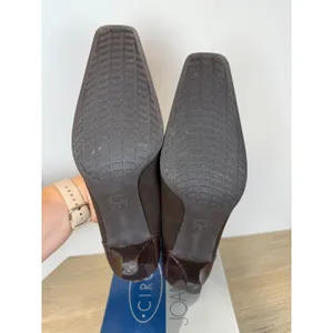 Circa Joan & David Heels Womens 8M Espresso Brown Nadia CJD Pump thumbnail 6