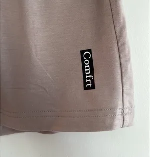 Comfrt Small Cloud Lounge Shorts in Color Dove thumbnail 5