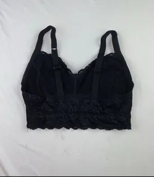 Lace Bralette Black Size M thumbnail 4