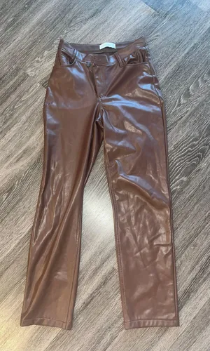 Abercrombie Faux Leather Pants thumbnail 2