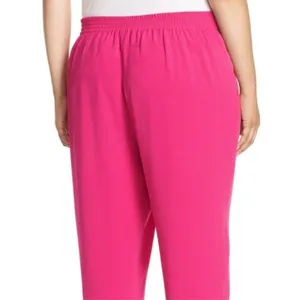 ✨Melissa McCarthy Seven7 Pink Tie Front Sz Medium Pants✨ thumbnail 3
