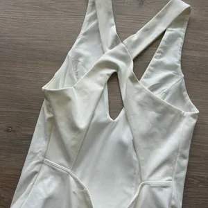 Free People NWT White V Neck Bodysuit thumbnail 7