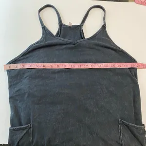 FP Movement Hot Shot Mini Dress Romper M Black Racerback Athleisure thumbnail 6