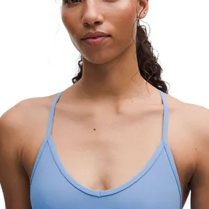 Lululemon Align Cross-Back Bodysuit 4" Pool Party thumbnail 5