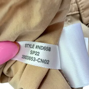 Madewell Pleated Balloon Pants Tan Size 2 High Waist Cotton Comfort Loose Casual thumbnail 7