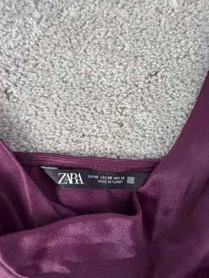 Zara Cowl Neck Satin Top | Size XS thumbnail 3