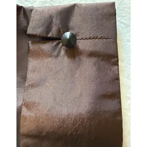 Larry Levine Top Womens Size XL Brown Beaded Waist Peplum Vintage Deadstock 90s thumbnail 12