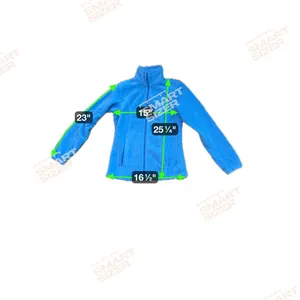 Columbia Womens Small Blue Mount Cannon Fleece‎ Full Zip Jacket Gorpcore thumbnail 7