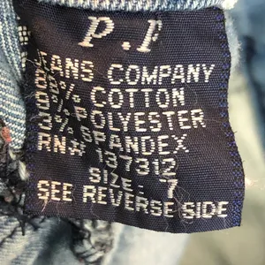 Paris Fashion Jeans Size 7 Light Medium Wash Denim thumbnail 14