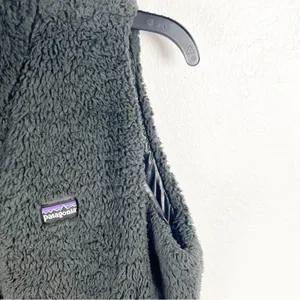 PATAGONIA Los Gatos Fleece Full Zip Pockets Sleeveless Vest Size Medium Hiking thumbnail 8