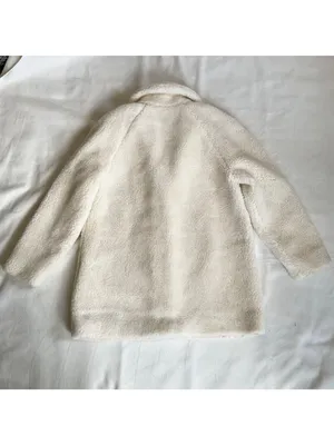NWT SÉZANE ISÉE COAT White WOOL soft SZ42 us10 bust44 thumbnail 7