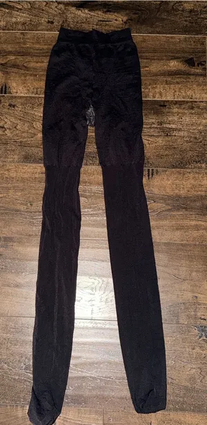 Assets by Spanx Black Tights Size 2 thumbnail 1