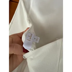 Lulus Eloquent Endearment White Long Sleeve Backless Maxi Dress Bridal Wedding M thumbnail 9