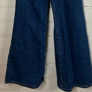Princess Polly blue high-rise wide-leg jeans size 2 thumbnail 7
