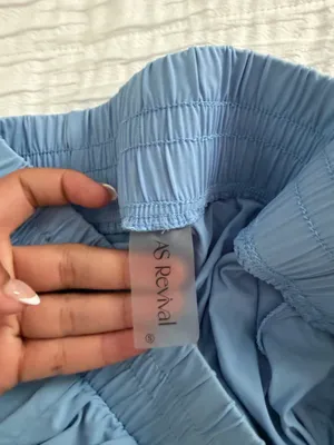 Altar'd State Light blue skort thumbnail 3
