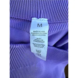 Women’s High-Rise Flare Pants in Lilac size Medium thumbnail 6