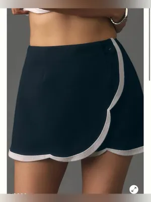 Maeve Scallop Trim Skort Size 8 thumbnail 1