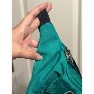 Vintage Casad Teal Fanny Pack Nylon Waist Bum Bag‎ Retro Gorpcore Granola 80s thumbnail 6