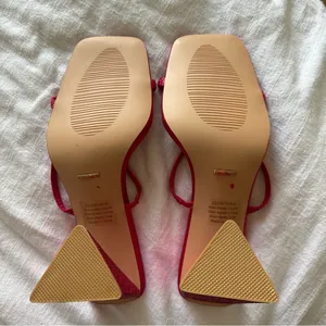 Billini Hot Pink Pink Block Sandal Heel thumbnail 4