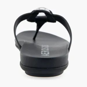 NEW Aerosoles Fallon Harness Sandal (Women) 9.5M, BLACK PATENT FAUX LEATHER thumbnail 4