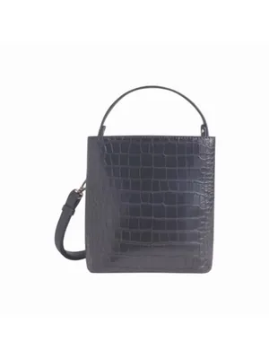 AOTA Elena Croc Bucket Convertible Bag, NWT thumbnail 5