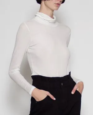✨Just Female Millie Is Rollneck Cream Turtleneck Sz Large Top✨ thumbnail 1