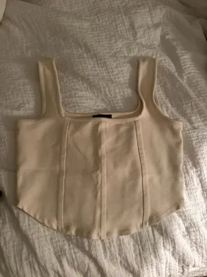 Corset top White Size M thumbnail 3