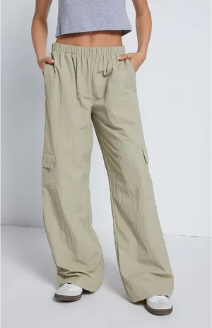 PacSun Relaxed Pull On Cargo Pants size M thumbnail 1