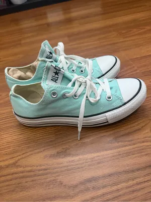 Converse Chuck Taylor All Star Low Top Sneakers Mint Men’s 6 women’s 8 thumbnail 4