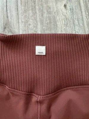 Vuori Women’s Rib Studio  Shorts in Cedar Medium thumbnail 6