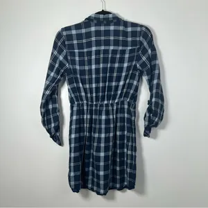 Abercrombie & Fitch Flannel Long Sleeve Mini Dress Size S thumbnail 3