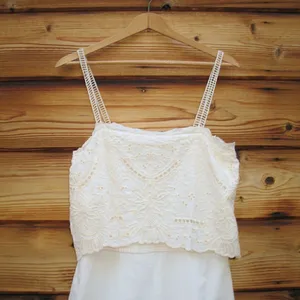 NWT Chelsea & Violet Cream Dress thumbnail 3