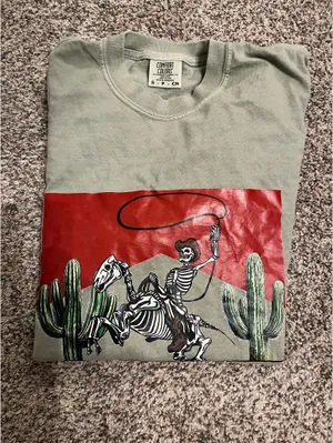 Comfort Colors Cowboy Tee Graphic thumbnail 3