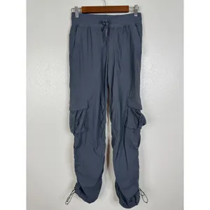 Lululemon Dance Studio Relaxed-Fit Mid-Rise Cargo Pant Oil Grey XS LW5GILS thumbnail 4